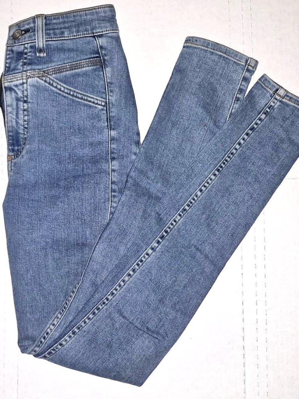 PRISTINE RAG & BONE MONTANA WDD19H2686K5MT SLIM FIT SKINNY BLUE JEANS SIZE 23